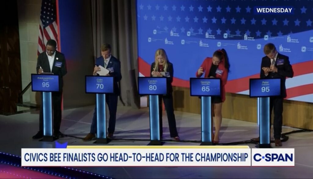 Colorado student wins top prize at National Civics Bee Championship — Florida Phoenix, Lake Mary Schools news