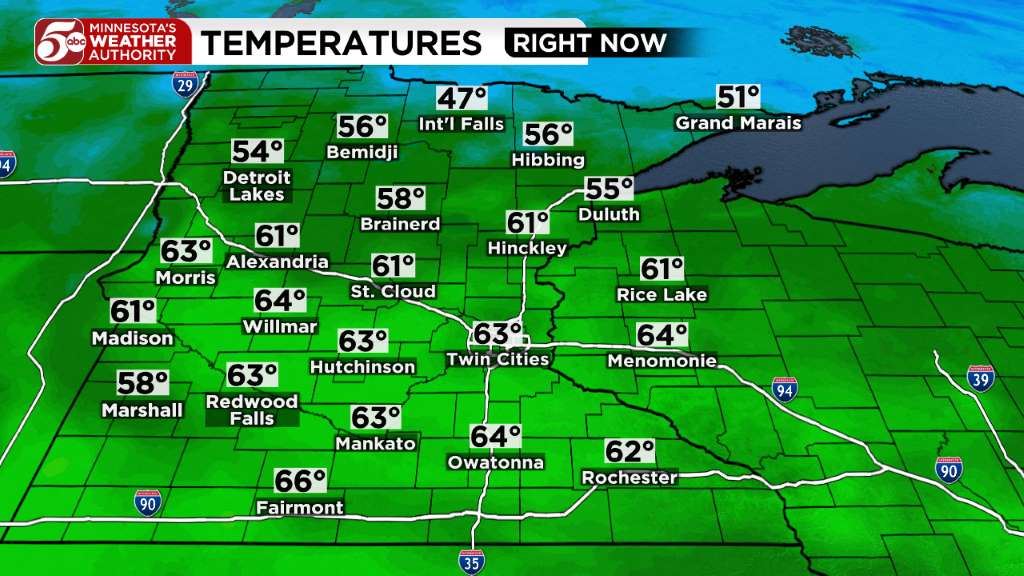 Friday forecast: Sunny and warm temps roll in — KSTP 5 — Gopher