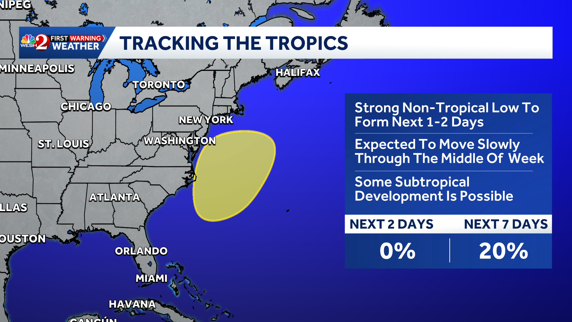NHC monitoring new Atlantic disturbance — WESH 2 Orlando