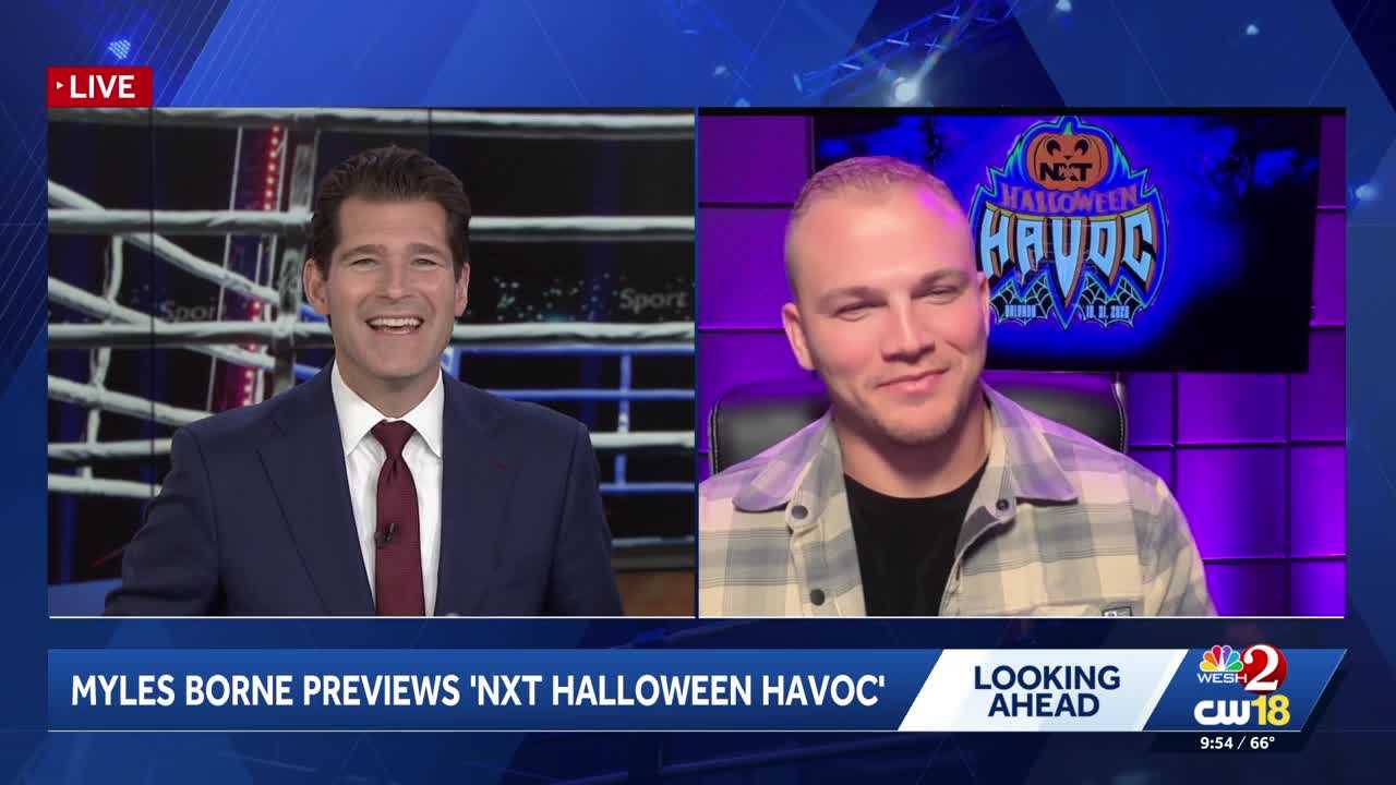 WWE NXT superstar Myles Borne previews "NXT Halloween Havoc" airing live from Orlando — WESH 2 Orlando, Lake Mary Community news