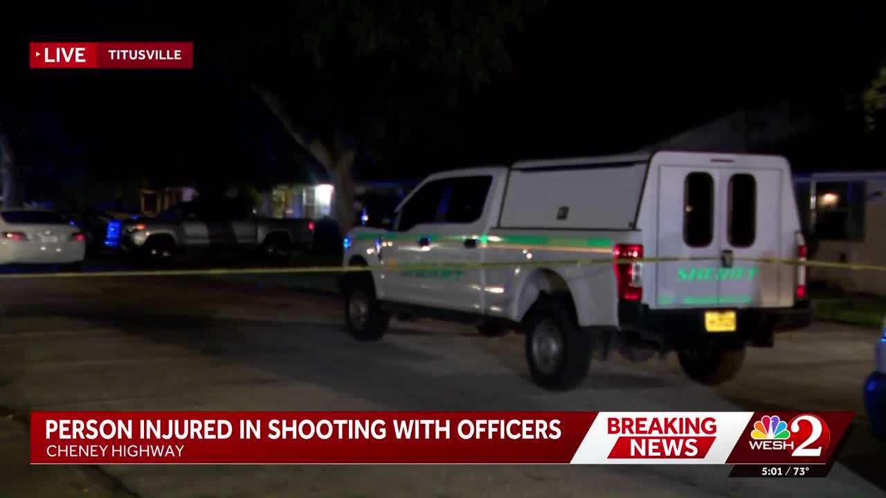 1 hurt in shooting involving Titusville police, officials say  — WESH 2 Orlando, Lake Mary Community news