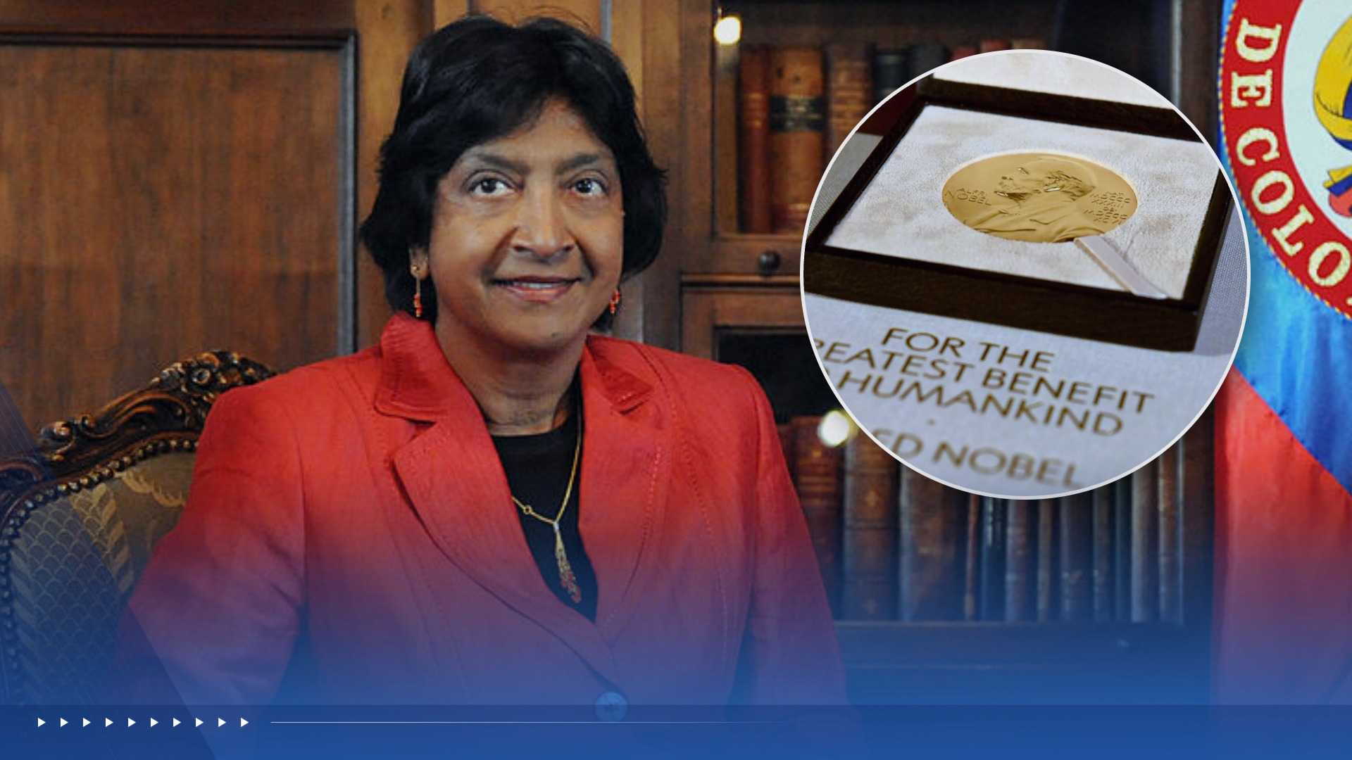 Navanethem 'Navi' Pillay wins the Nobel Peace Prize for work on international law — WESH 2 Orlando, Lake Mary Community news