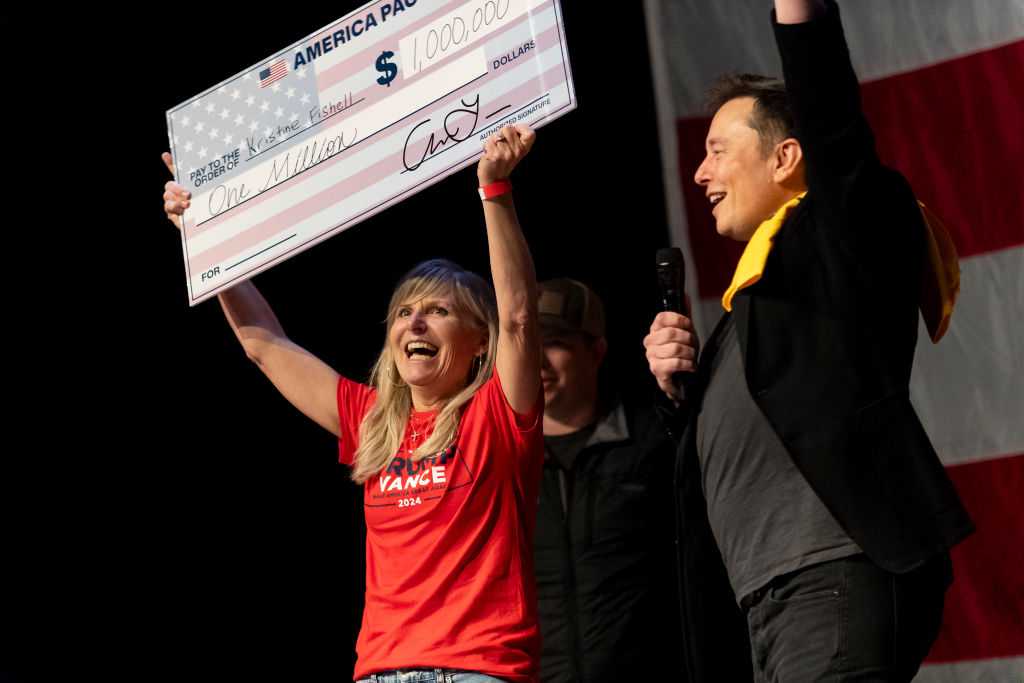 Elon Musk settles fraud lawsuits over his $1 million giveaways to 2024 election voters — WESH 2 Orlando
