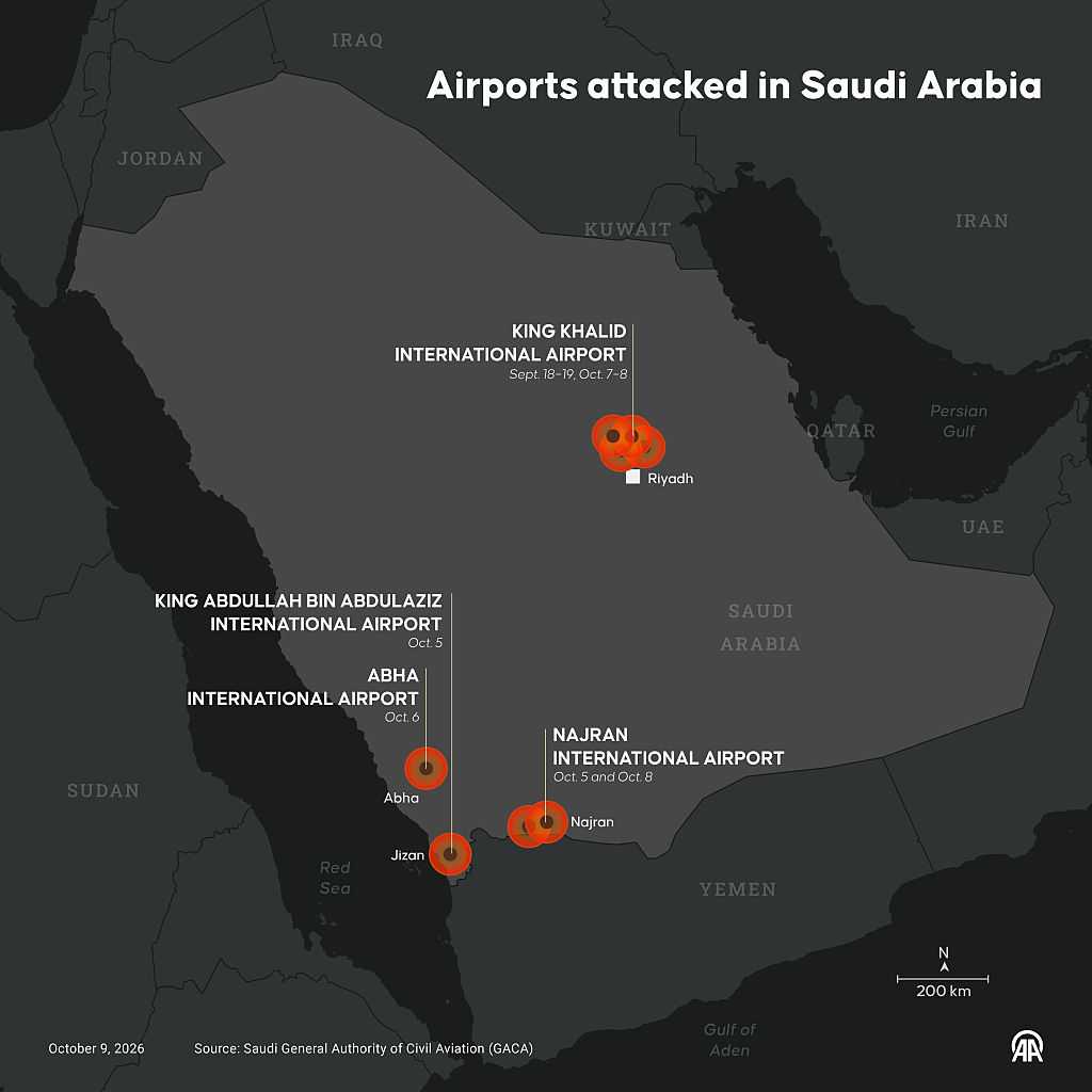 Passenger terminal at Saudi Arabian capital's airport is struck again, a day after 12 were killed — WESH 2 Orlando, Lake Mary Community news