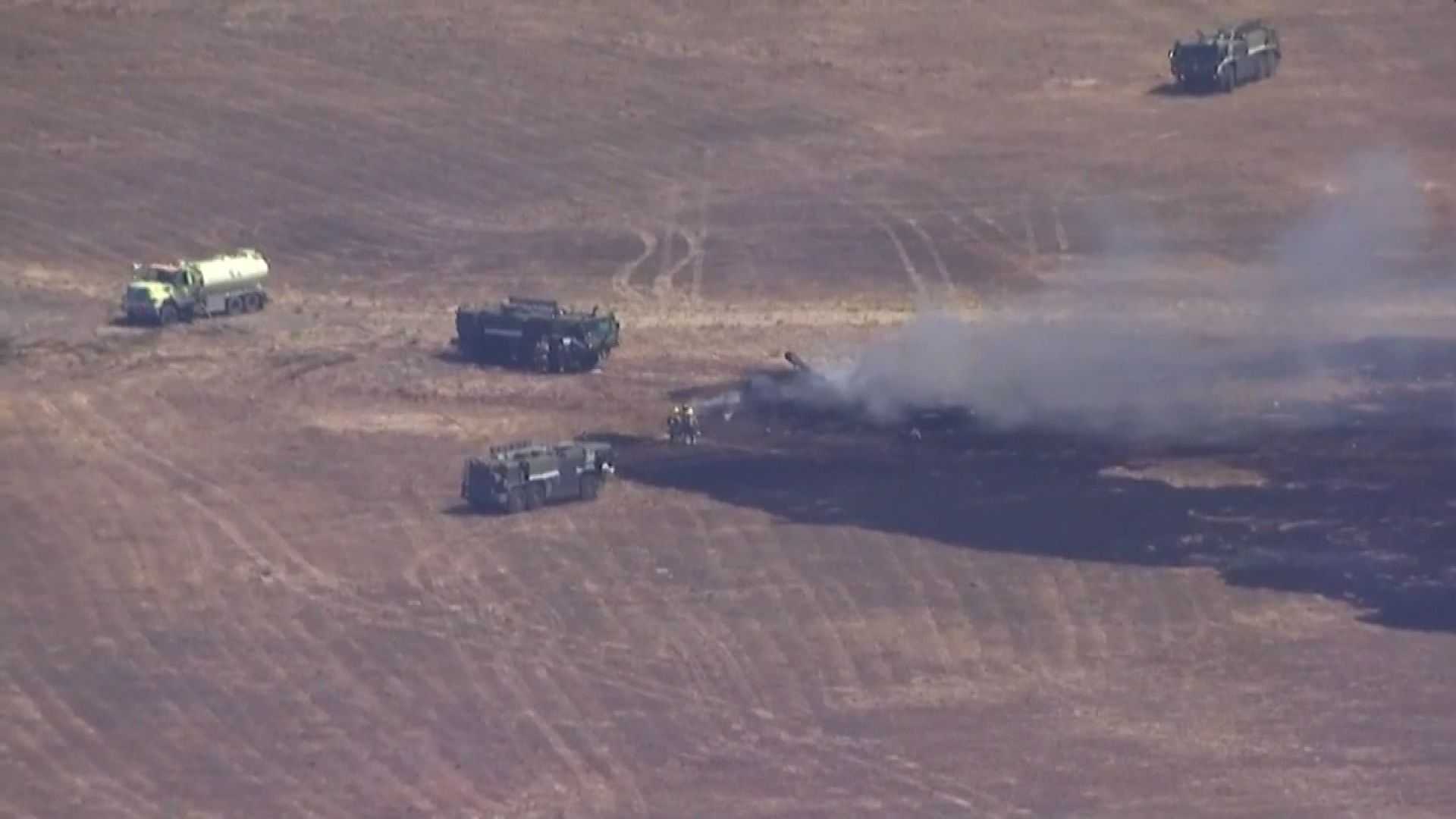 Pilot ejected as Marine Corps F-35B crashes near San Diego — WESH 2 Orlando