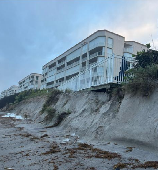 Before and after photos show beach erosion impacts in Brevard County — Lake Mary Community news