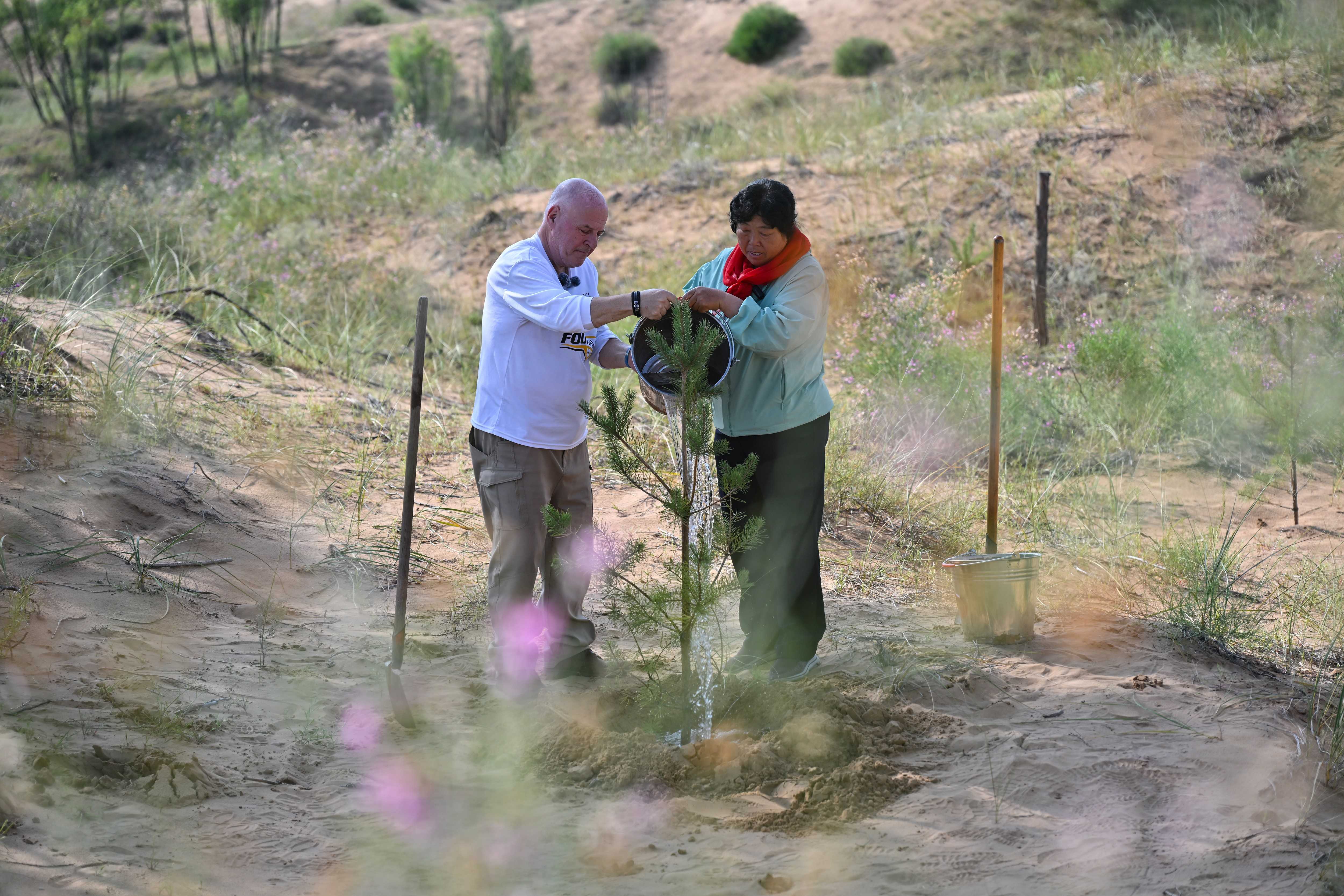 Retired US teacher returns to China to visit forest he helped grow — WESH 2 Orlando, Lake Mary Schools news
