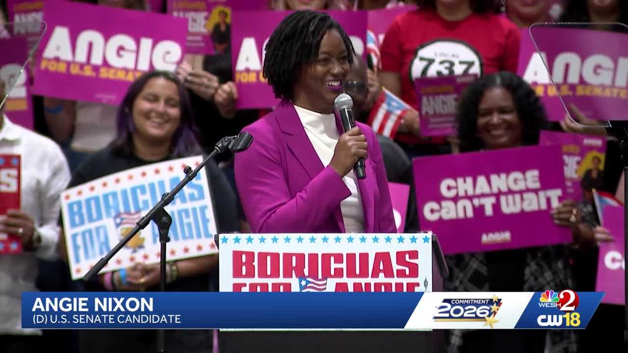 Angie Nixon campaigns in Kissimmee for Florida US Senate seat — Lake Mary Community news