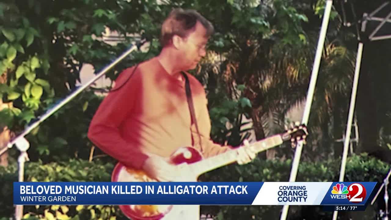 'A fantastic guy': Beloved Central Florida guitarist killed in Winter Garden alligator attack — WESH 2 Orlando, Lake Mary Community news