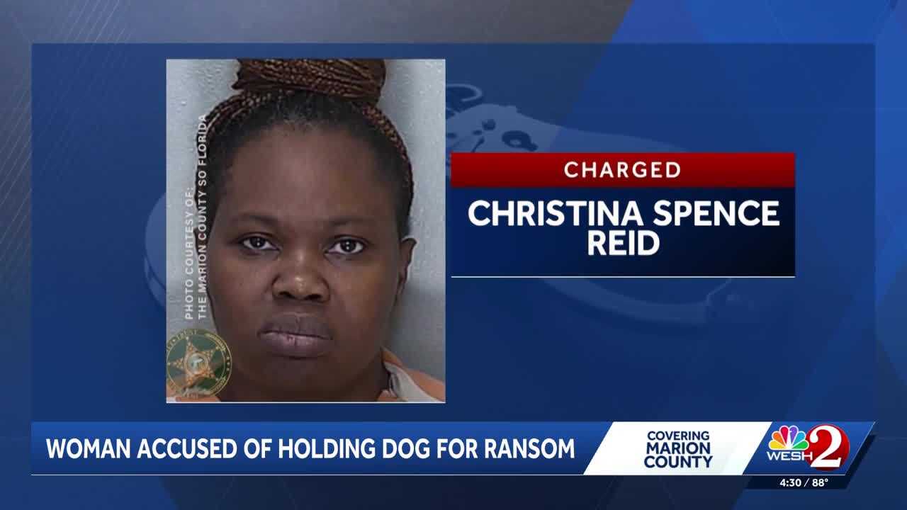Woman accused of holding dog for ransom in Marion County — WESH 2 Orlando, Lake Mary Community news