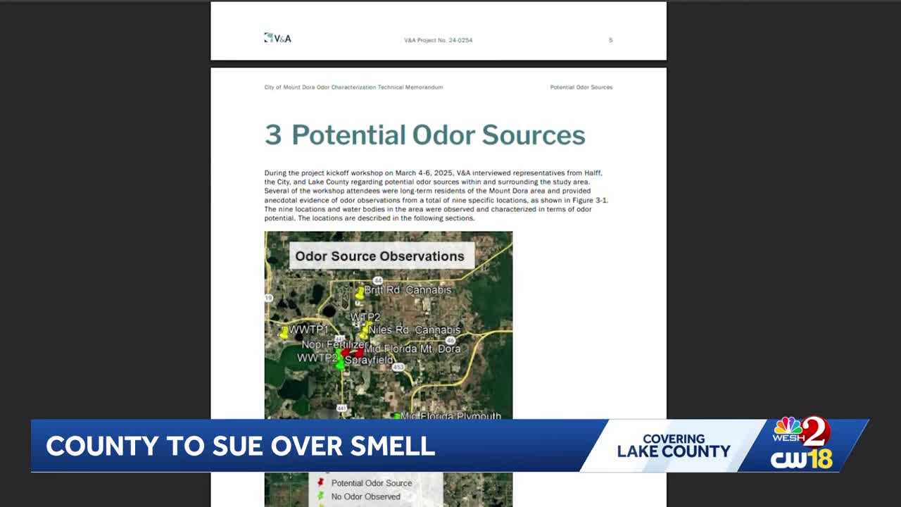 'A serious problem': Lake County to sue over foul smell — Lake Mary Community news