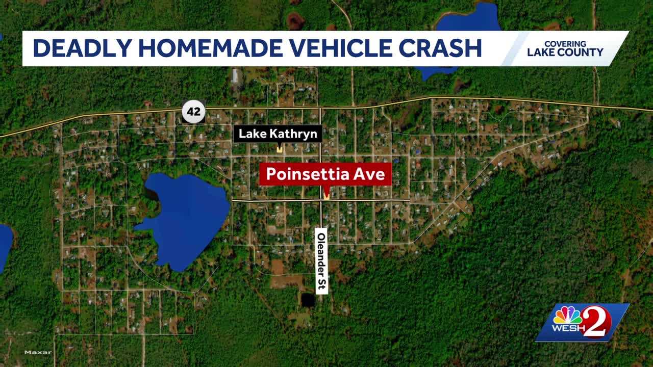 Man killed in Lake County crash involving homemade vehicle, troopers say — WESH 2 Local Orlando, Lake Mary Community news