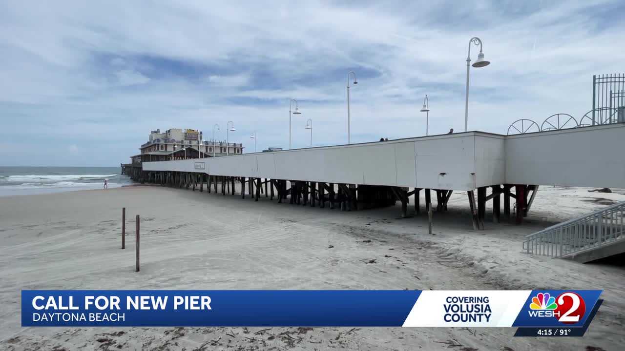Daytona Beach awaits proposals for new pier as $600K repair project moves forward — WESH 2 Local Orlando, Lake Mary Community news