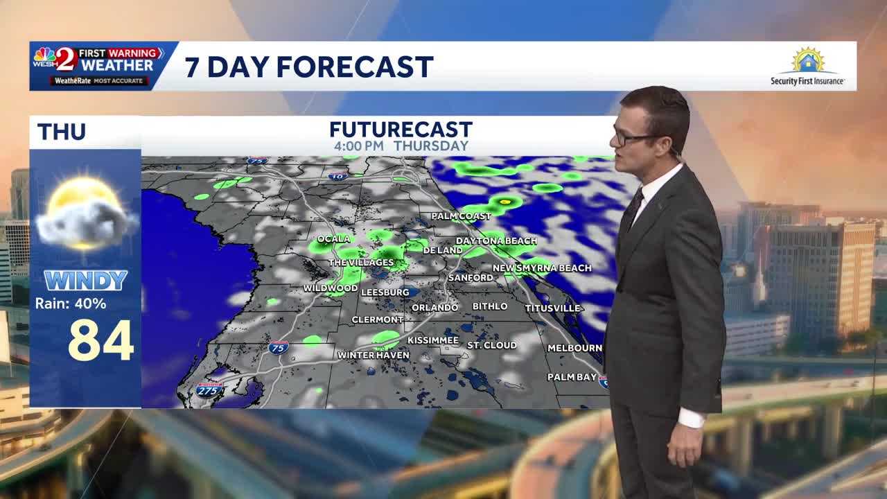 Showers, breezy conditions continue in Central Florida — Lake Mary Community news