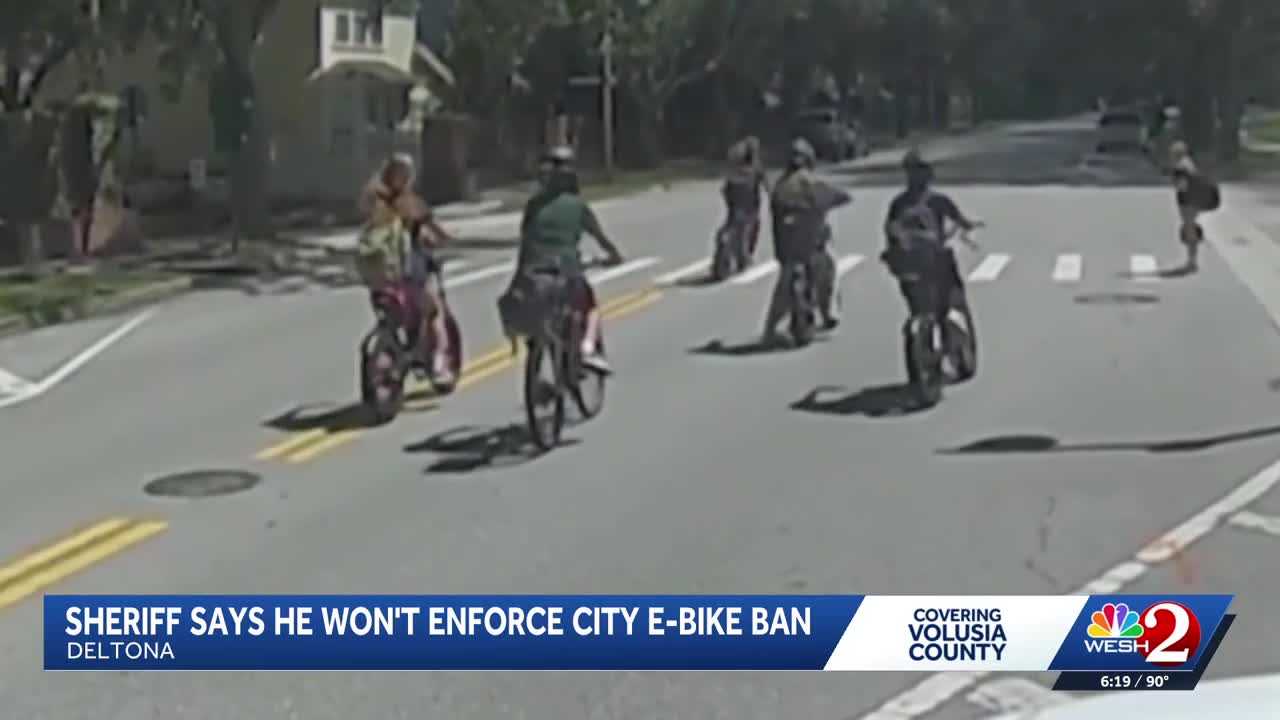 Volusia sheriff questions Deltona e-bike ordinance, says deputies will follow state law — WESH 2 Orlando, Lake Mary Government news