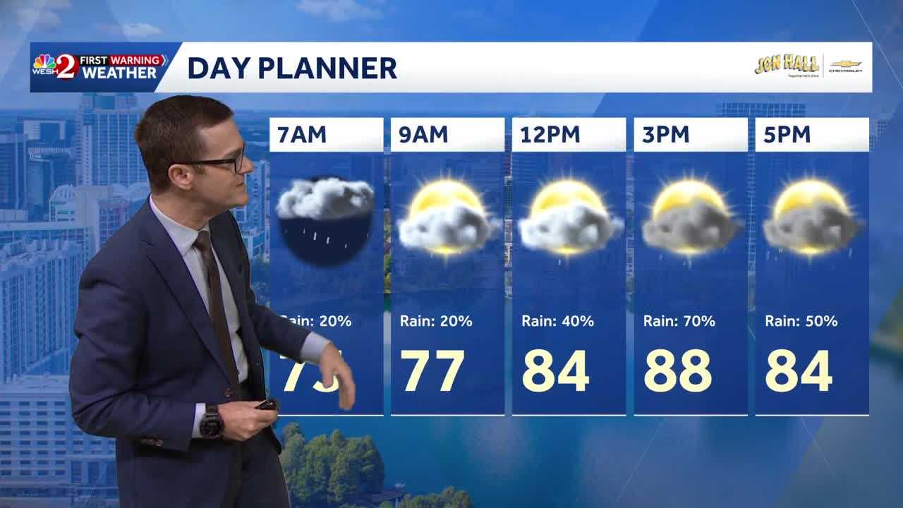 Warm, muggy weekend for Central Florida — WESH 2 Orlando, Lake Mary Community news