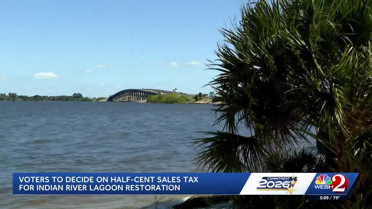 Brevard County voters to decide on tax renewal for Indian River Lagoon restoration — WESH 2 Orlando, Lake Mary Community news