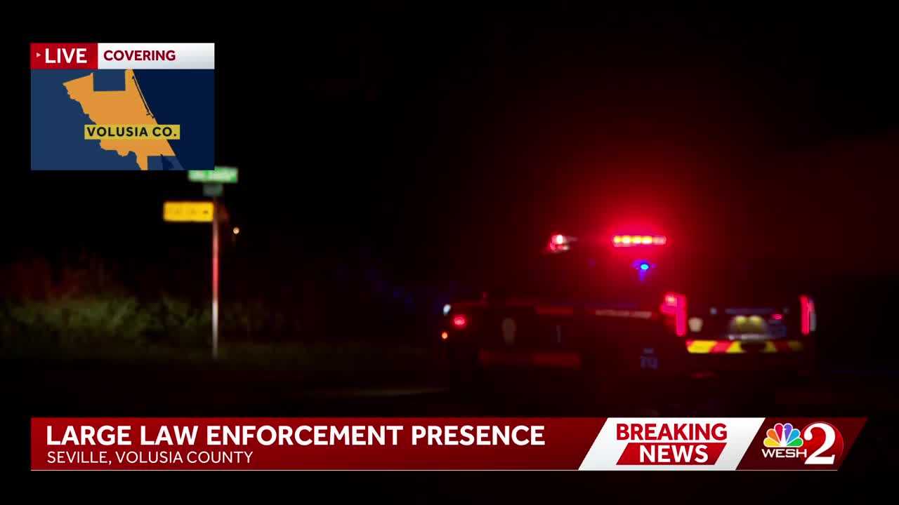Large law enforcement presence unfolding in Volusia County — WESH 2 Orlando, Lake Mary Community news