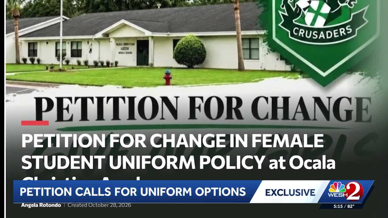 Online petition calls for change to Ocala Christian Academy’s uniform policy — Lake Mary Schools news
