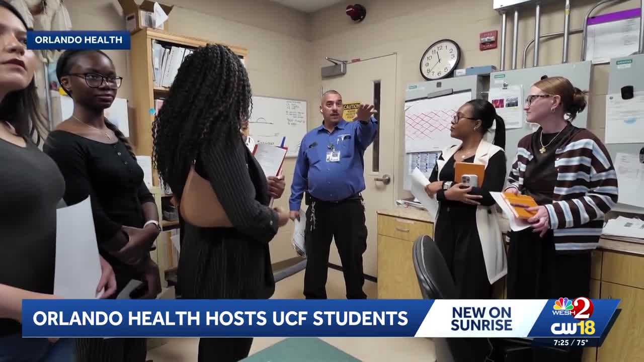 Orlando Health hosts UCF students — Lake Mary Health news